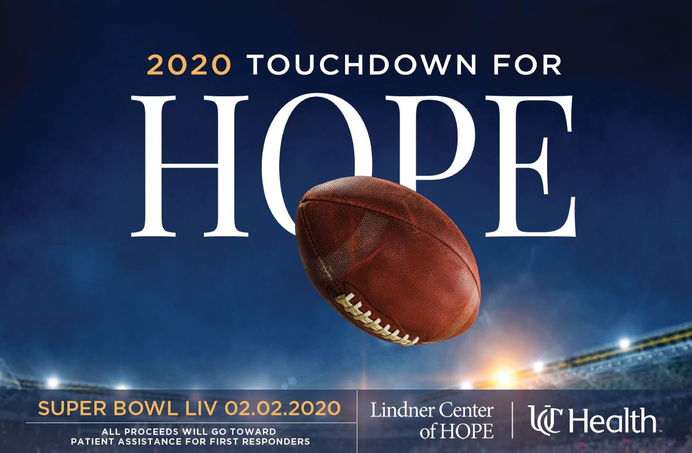 Lindner Center of HOPE Super Bowl Event Proceeds to Fund Financial  Assistance for Mental Health Services for First Responders - Lindner Center  of HOPE